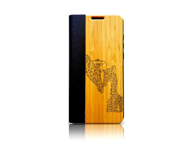 Étui à rabat GIRAFES pour Huawei P20 Lite